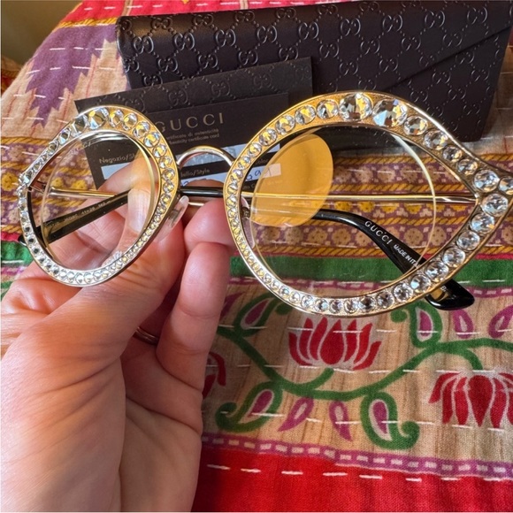 Gucci Lips Crystal Glasses NWT - Picture 3 of 12